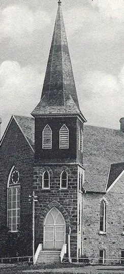 A historic photograph of St. Paul’s United Church